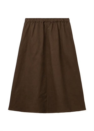 Agnes cotton skirt Brown Studio Feder